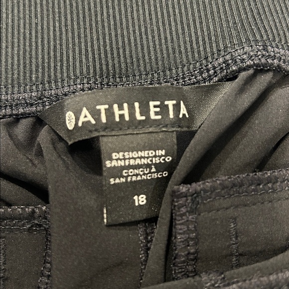 Athleta Brooklyn Mid Rise Ankle Pant in Black Plus Size 18 NWT - Picture 5 of 16